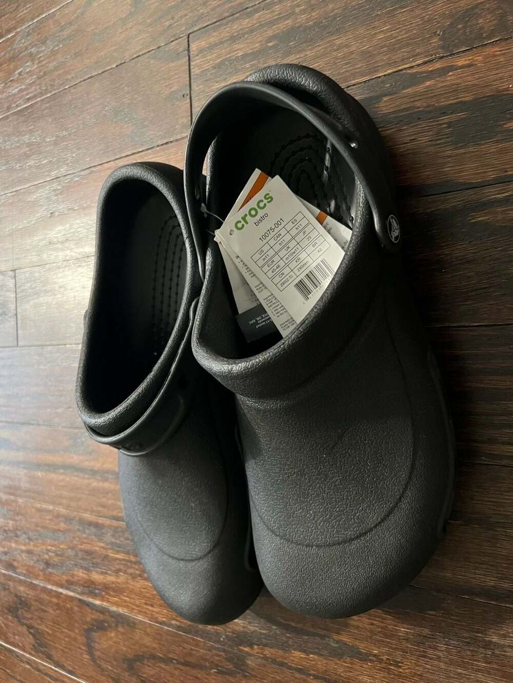 Crocs Unisex Bistro Slip Resistant Work Shoe Black Men's M11